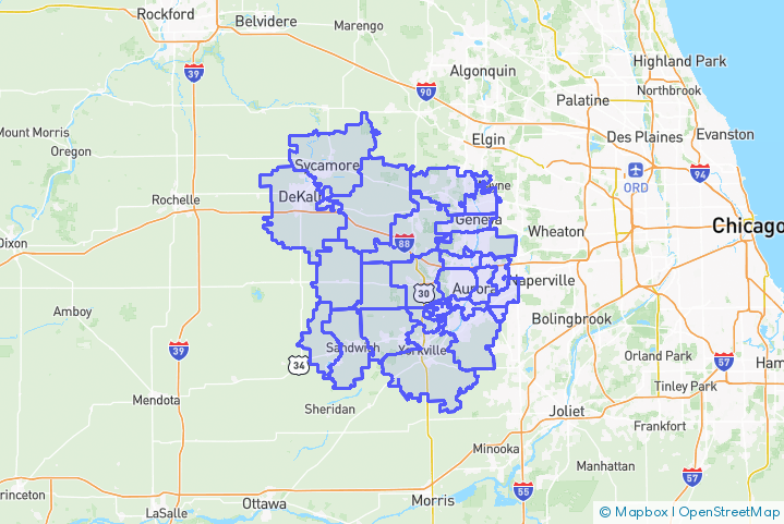 Service Area Map