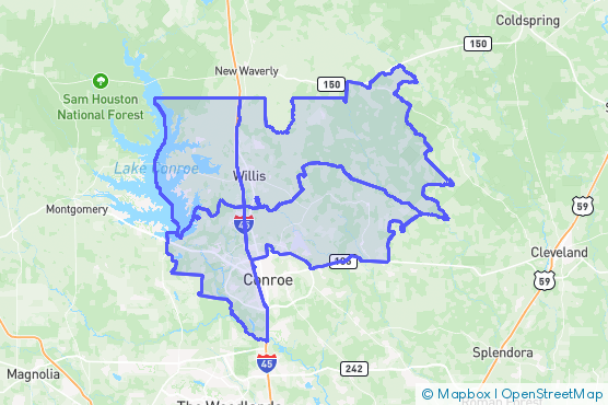 Service Area Map