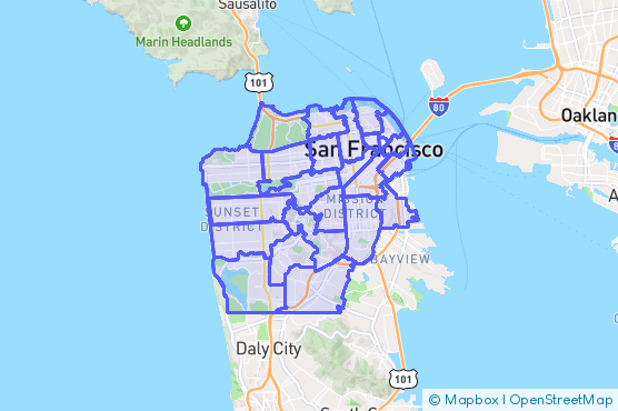 Service Area Map