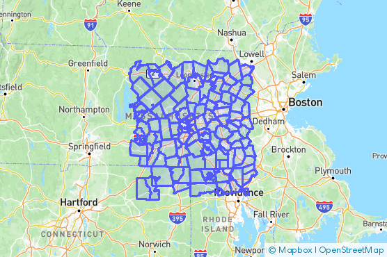 Service Area Map