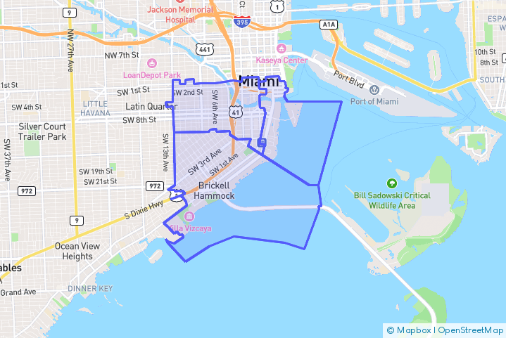 Service Area Map