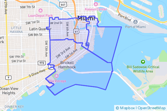 Service Area Map
