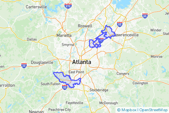 Service Area Map