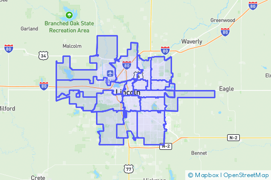 Service Area Map