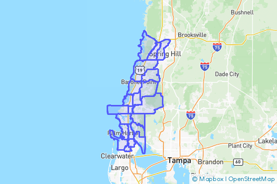 Service Area Map