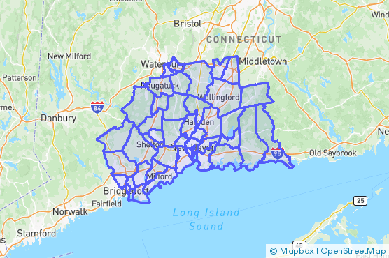 Service Area Map
