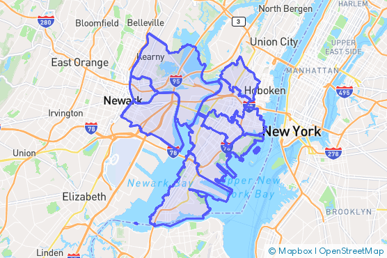 Service Area Map