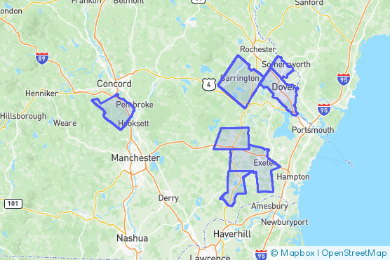 Service Area Map