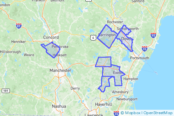 Service Area Map
