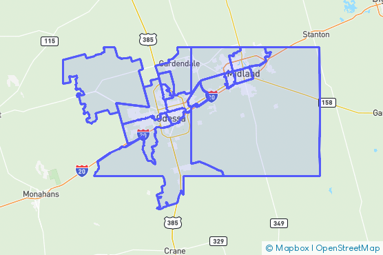 Service Area Map