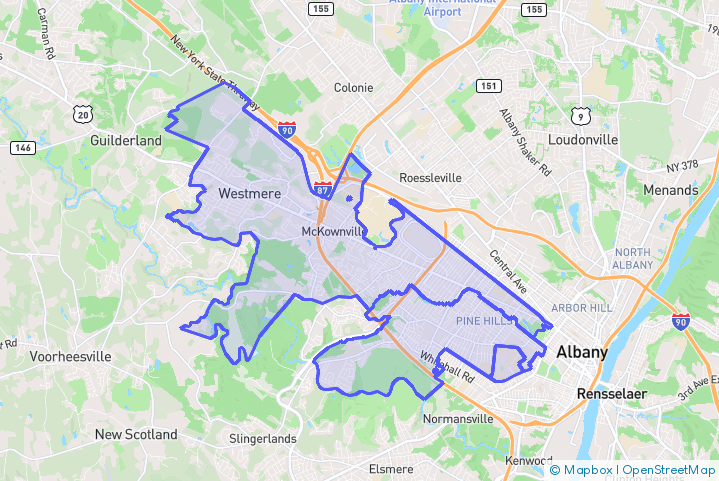 Service Area Map