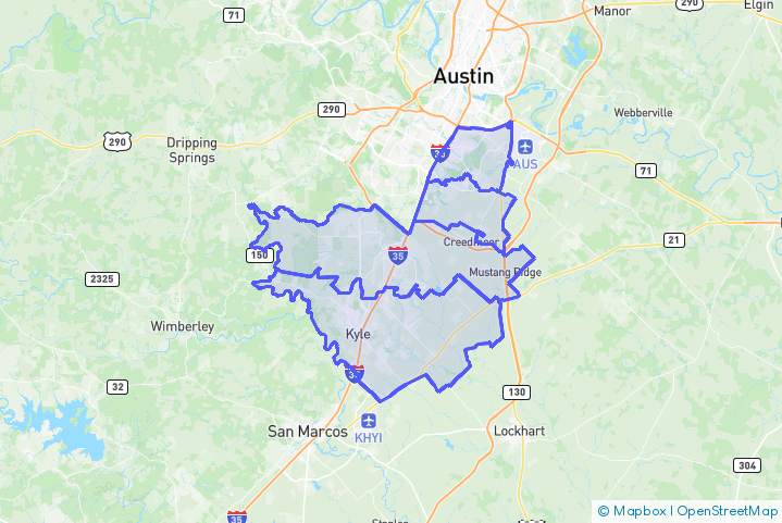 Service Area Map