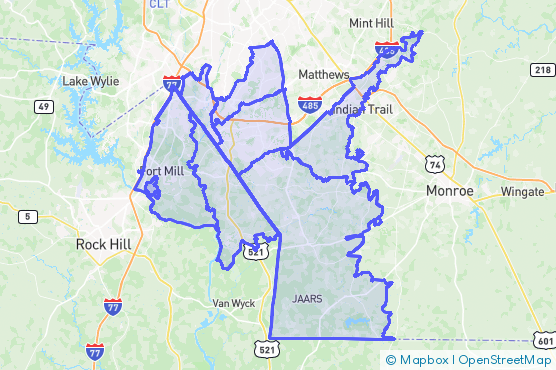 Service Area Map