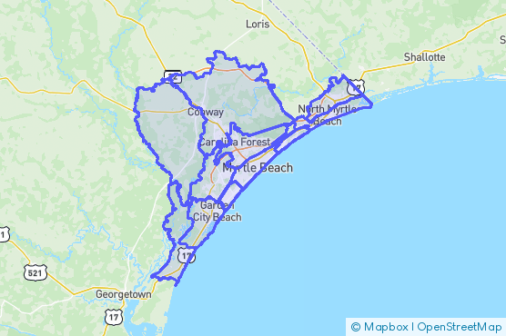 Service Area Map