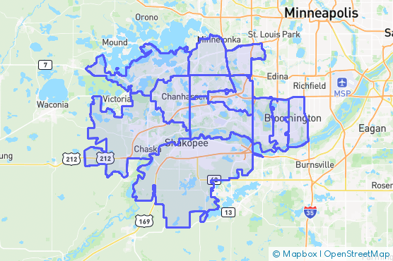 Service Area Map
