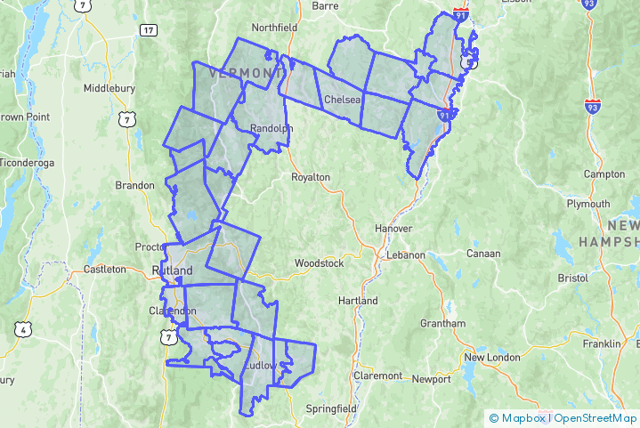Service Area Map