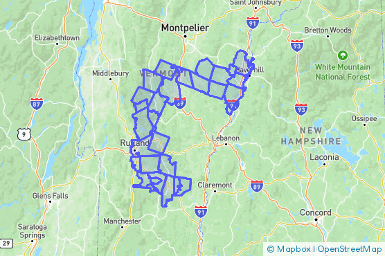 Service Area Map