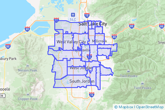 Service Area Map