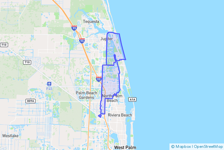 Service Area Map