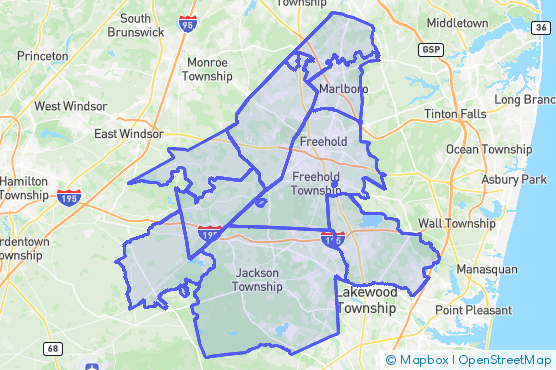 Service Area Map