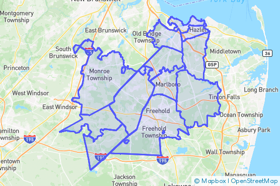 Service Area Map