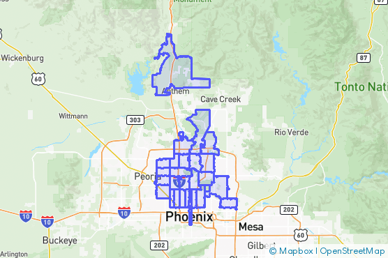 Service Area Map