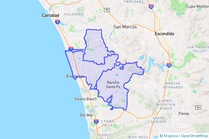 Service Area Map