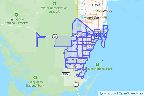 Service Area Map