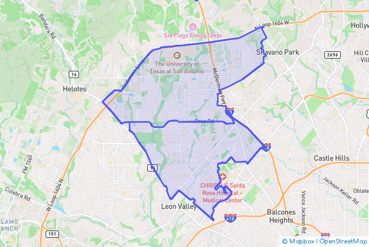 Service Area Map