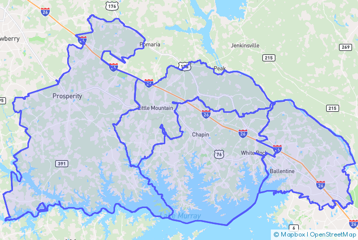 Service Area Map