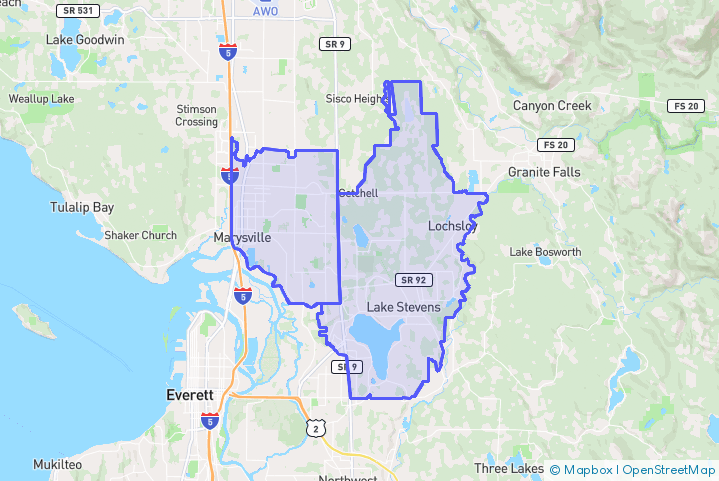 Service Area Map
