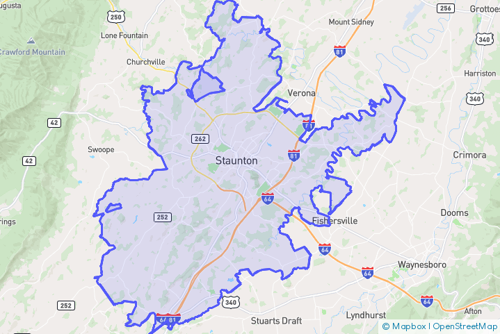 Service Area Map
