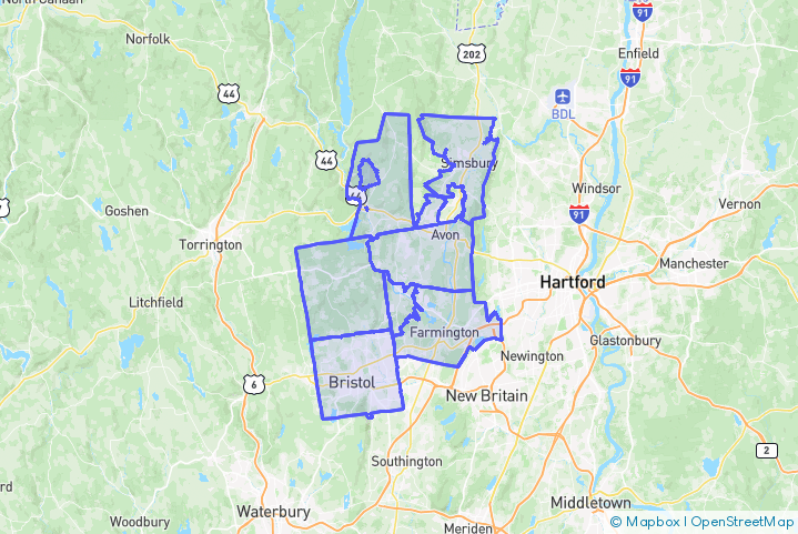 Service Area Map