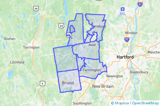 Service Area Map