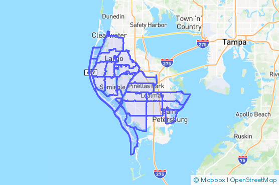 Service Area Map