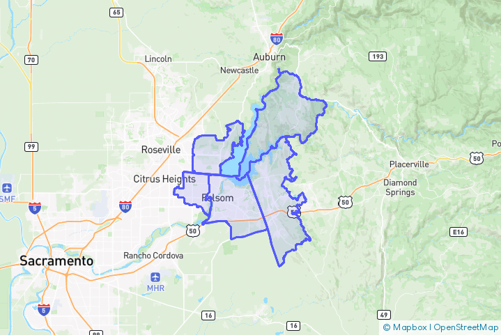 Service Area Map