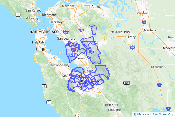 Service Area Map
