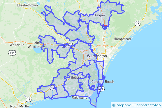 Service Area Map