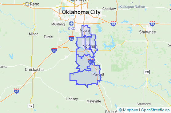 Service Area Map
