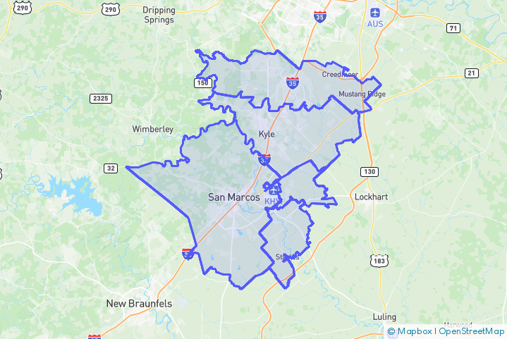 Service Area Map