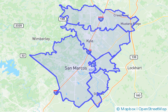 Service Area Map