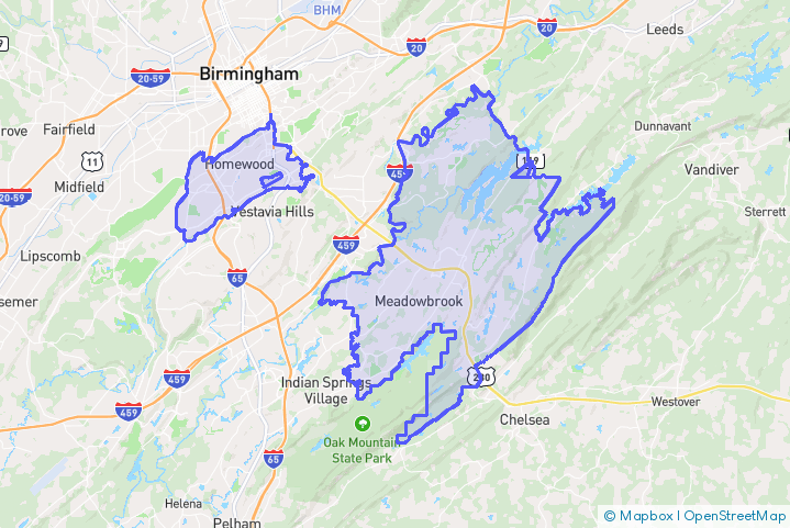 Service Area Map