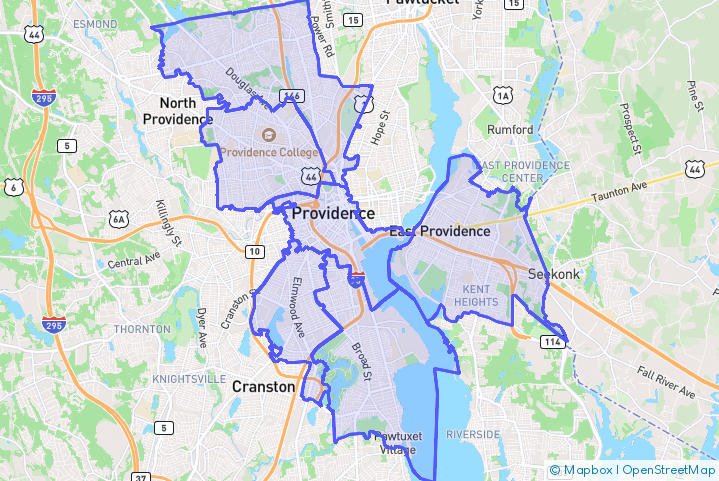 Service Area Map