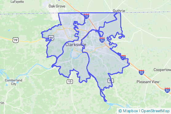 Service Area Map
