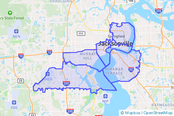 Service Area Map