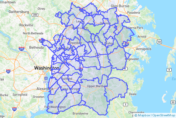 Service Area Map