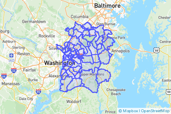 Service Area Map