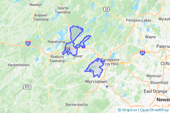 Service Area Map