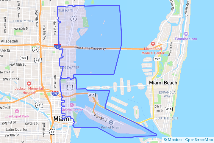 Service Area Map