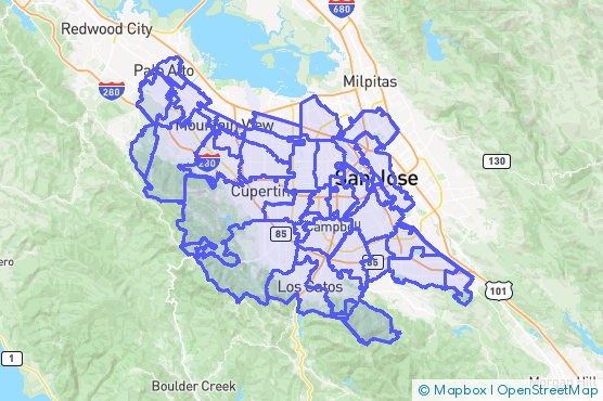 Service Area Map